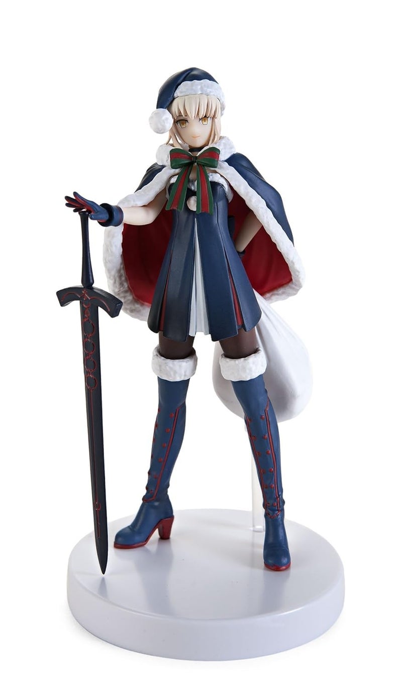 Furyu Fate/Grand Order Rider Altria Pendragon Santa Alter Servant Action Figure, 7" - Image 1